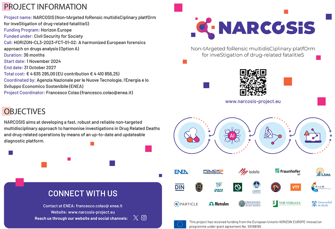 NARCOSIS Project presentation flyer download